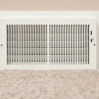 A heating vent